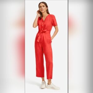 Everlane The Short Sleeve Jumpsuit